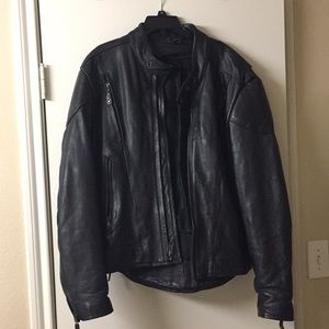 Men’s Black Motorcycle Jacket